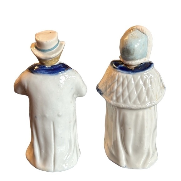 Antique German Porcelain Bisque Pair of Nodder Figurines Circa 1875 - Picture 3 of 16